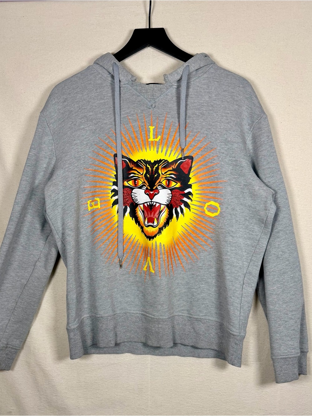 Gucci Angry Cat Pullover Hoodie